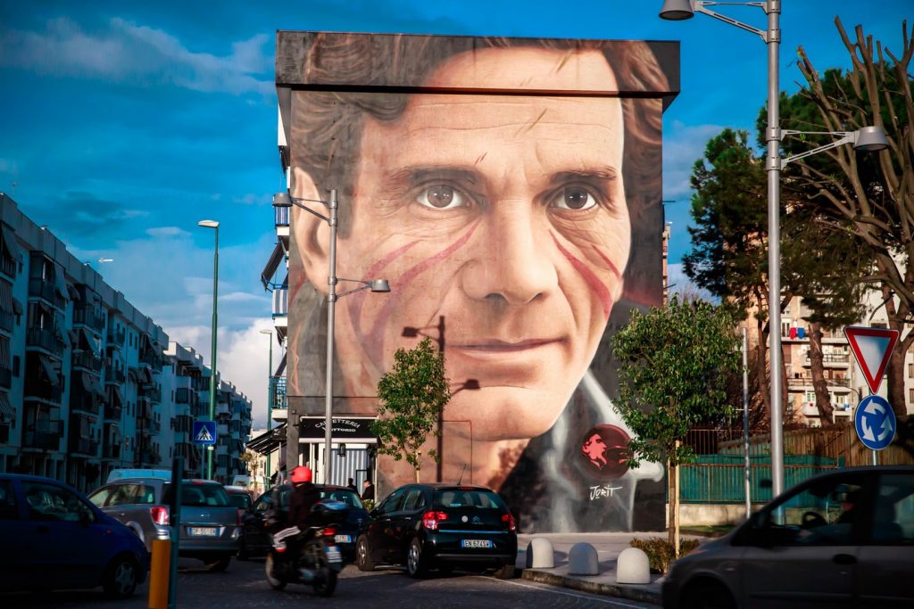 I messaggi nascosti nei murales di Jorit (Pier Paolo Pasolini)